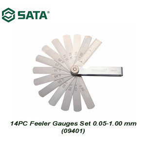 [9401] Kunci Stel Klep / Ukur Kerapatan 14 Pcs 09401 Feller Gauges Sata Tools