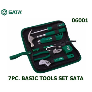 [06001] Tool Kit Set 7 Pcs 06001 - 7Pc Basic Tools Set Sata Tools