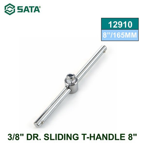 [12910] Gagang Kunci Sok 12910 3/8" Dr. Sliding T-Handle 8" Socket Sata Tools