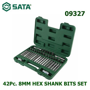 [09327] Mata Obeng Sata Tools 09327 ( 42 PCS. 8MM Hex Shank Bits Set )