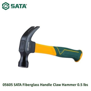 [5605] Palu Kambing 0.5 Lbs 05605 Fiberglass Handle Claw Hammer Sata Tools