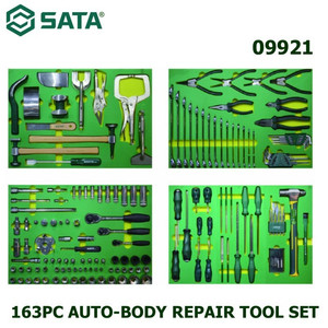 [9921] Tool Kit Set 09921 - 163Pc Auto-Body Repair Tool Set Sata Tools