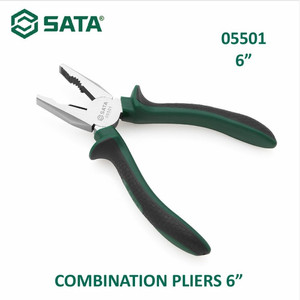 [5501] Tang Kombinasi 6" 05501 Combination Pliers 6" Sata Tools