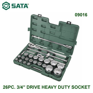[9016] Kunci Shock Sok Jumbo 26 Pc 09016 3/4” Dr Heavy Duty Socket Sata Tools