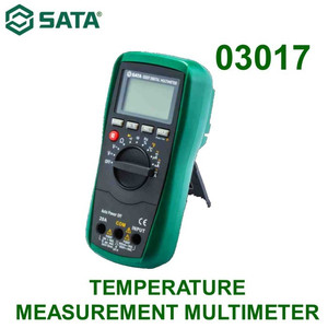 [03017] Pengukuran Arus 03017 Temperature Measurement Multimeter Sata Tools