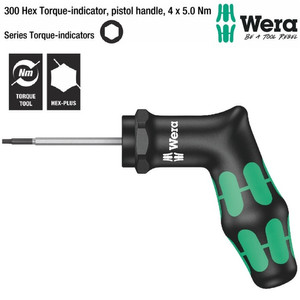 [05027913001] Obeng Torsi Hex-Plus 4.0mm - 5.0 Nm Wera 05027913001 Torque-indicators