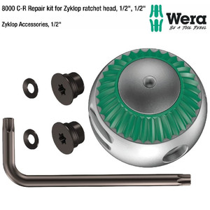 [05003651001] Sparepart Wera 05003651001 8000 CR Repair Kit Zyklop Ratchet Head 1/2"