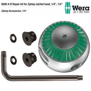 [05003648001] Sparepart Wera 05003648001 8000 AR Repair Kit Zyklop Ratchet Head 1/4"