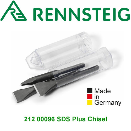 [21200096] Pahat 3Pc 140mm 212 00096 RENNSTEIG SDSPlus Chisel Set Electric Hammer