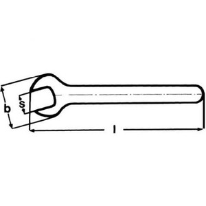 Kunci Pas Listrik 16 mm VDE 98 00 16 KNIPEX Open Jaw Wrenches