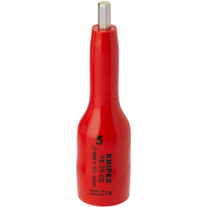 [983905] Bits Socket VDE 3/8" 5 x 75 mm 98 39 05 KNIPEX Hexagon Sockets