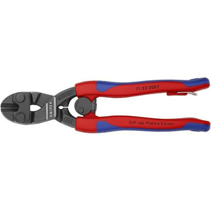 [7122200T] Tang Potong Kawat 71 22 200 T KNIPEX Kawat Cutter Angled w/tether