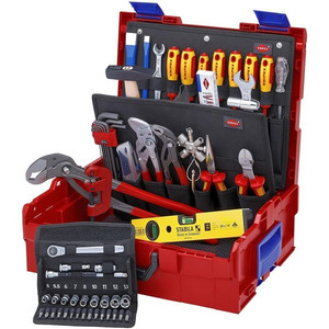 [002119L] Tool Box Kit Set 00 21 19 LB S KNIPEX L-Boxx Plumbing 52 Parts