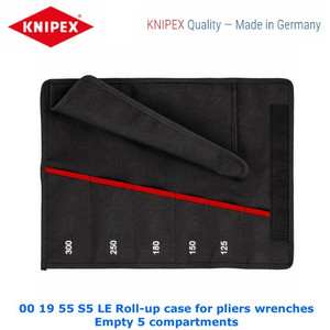 [1955S5] Tas Perkakas 00 19 55 S5 LE KNIPEX Tool roll for KNIPEX Cobra Empty