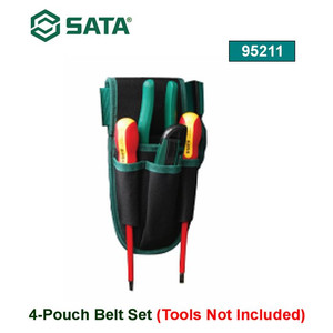 [95211] TAS PERKAKAS 95211 4-POUCH BELT SET SATA (TOOLS NOT INCLUDED) SATA