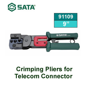 [91109] TANG CRIMPING 91109 MODULAR CONNECTOR CRIMPING TOOL 9" SATA