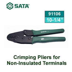 [91106] TANG CRIMPING 91106 HEAVY DUTY NON-INSULATED CRIMPING 10-1/4" SATA