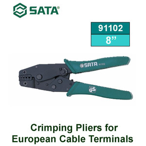 [91102] TANG CRIMPING 91102 CABLE FERRULES CRIMPING TOOL 8" SATA