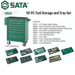 [09918] TOOL KIT SET 09918 246PC TOOL STORAGE AND TRAY SET SATA