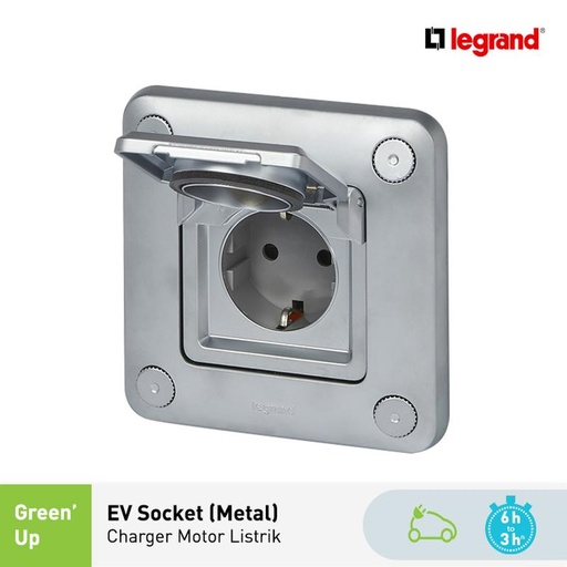 Legrand Stop Kontak Charger Mobil Motor Listrik - Metal
