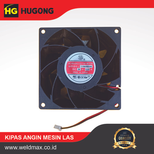 [EZM.0500010] KIPAS MESIN LAS 24V-0,43A FAN TRAVO MESIN LAS HUGONG (KIPAS TRAVOLAS)