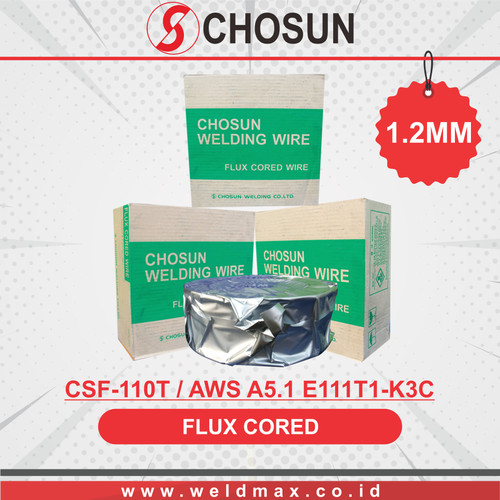 [EZM.0500011] KAWAT LAS FLUX CORED CSF-110T / AWS A5.1 E111T1-K3C UKURAN 1.2 CHOSUN