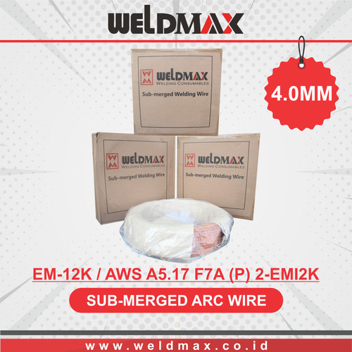 [EZM.0500036] KAWAT LAS SAW - AWS A5.17 (EM-12K ) 4.0MM WELDMAX