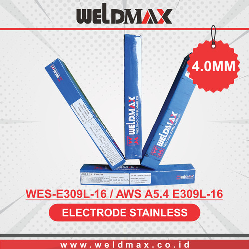 [EZM.0500039] KAWAT LAS ELECTRODE STAINLESS E309L.16 UKURAN 4.0MM WELDMAX
