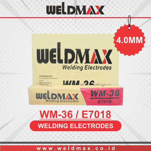 [EZM.0500058] Kawat Las Electroda E7018 (WM-36) 4.0mm Weldmax