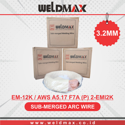 [EZM.0500063] KAWAT LAS SAW - AWS A5.17 (EM-12K ) 3.2MM WELDMAX