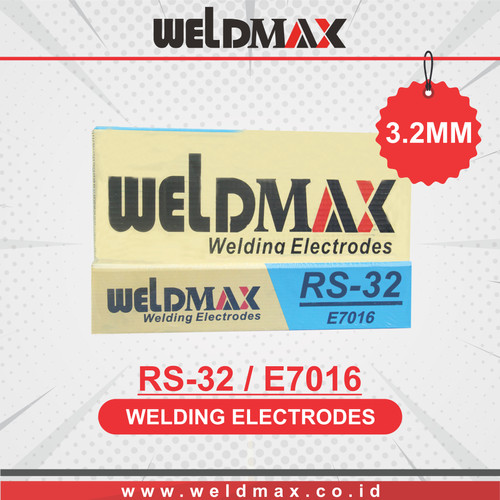 [EZM.0500075] Kawat Las Electroda AWS E7016 (RS-32) 3.2mm Weldmax