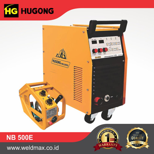 [EZM.0500097] MESIN LAS HUGONG INVERMIG NB500E - MIG INVERTER WELDING