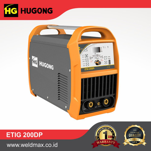 [EZM.0500103] MESIN LAS HUGONG ETIG 200DP III - LAS ARGON - TIG & MMA WELDING