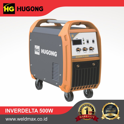 [EZM.0500104] MESIN LAS HUGONG INVERDELTA 500WIII - ARC INVERTER - STICK - WELDING