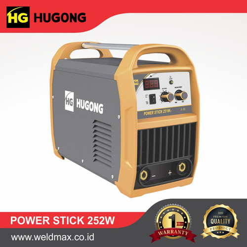 [EZM.0500106] MESIN LAS HUGONG POWER STICK 252 III - PORTABLE STICK & DC TIC - 2in 1
