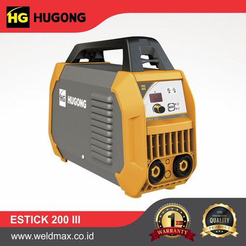 [EZM.0500108] MESIN LAS STICK / ELECTRODE HUGONG ESTICK 200III - PORTABLE
