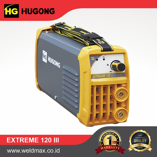 [EZM.0500110] MESIN LAS HUGONG EXTREME 120III - STICK - INVERTER - PORTABLE STICK