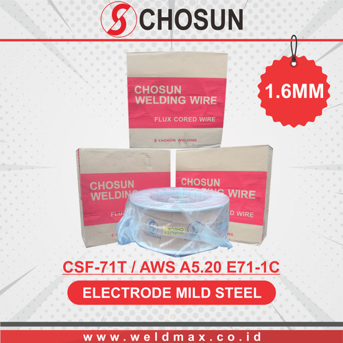 [EZM.0500113] KAWAT LAS FLUX CORED E71T-1C (CSF-71T) UKURAN 1.6MM CHOSUN