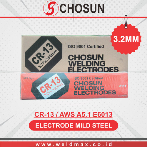 [EZM.0500121] KAWAT LAS ELECTRODE 6013 (CR-13) UKURAN 3.2MM CHOSUN
