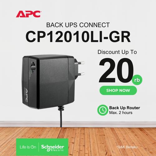 [EZO.0900180] APC Network Power Supply with Battery Backup 12VDC 1A CP12010LI-GR