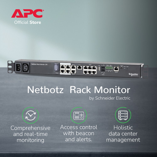 [EZO.0900188] NetBotz Rack Monitor 250 NBRK0250