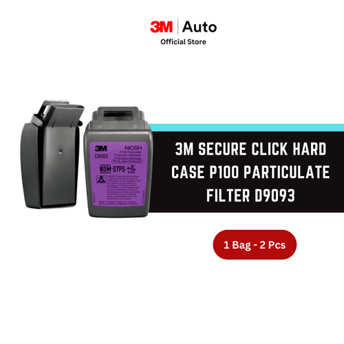 3M Secure Click Hard Case P100 Particulate Filter D9093
