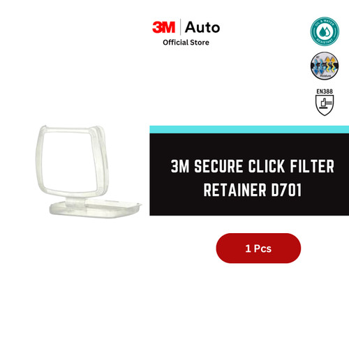 3M Secure Click Filter Retainer D701 - 1 Each