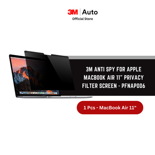 3M Anti Spy for Apple MacBook Air 11" Privacy Filter Screen - PFNAP006