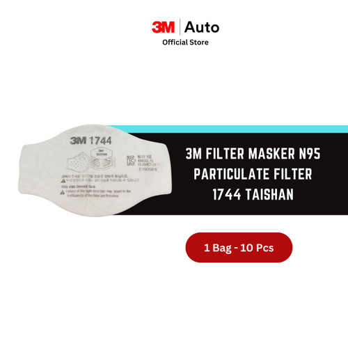 3M Filter Masker N95 Particulate Filter 1744 Taishan - 10 each/bag