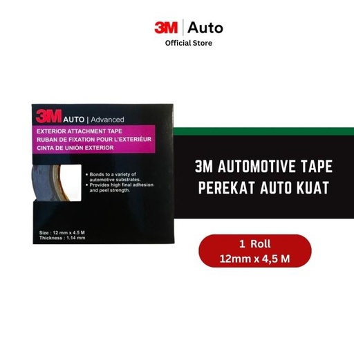 [EZR.0900136] 3M VHB Double Tape Automotive Mobil size 12mm x 4.5m