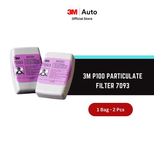 3M P100 Particulate Filter 7093 - 2 Each/Set