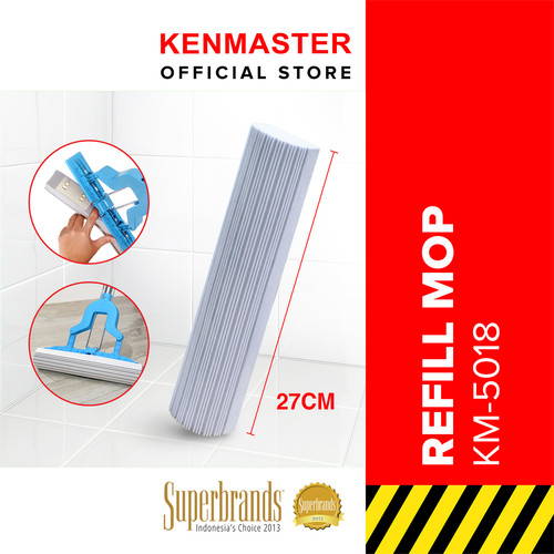 [EZM.2500151] Kenmaster Refill Busa Pel Lantai . MOP Refull KM-5018 - OL082