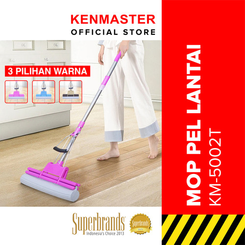 [EZM.2500155] Kenmaster Alat Pel Lantai KM-5002T Spons Model Klip / Alat Pel Pembersih Lantai - OL083