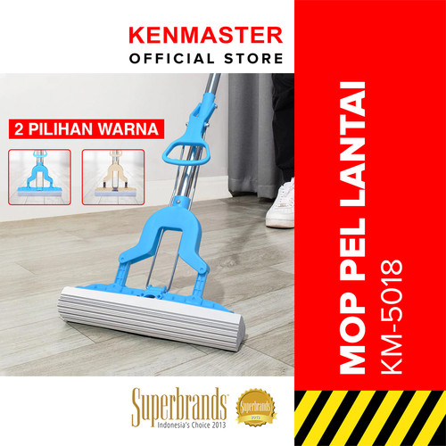 [EZM.2500156] Kenmaster Alat Pel Lantai KM-5018 Spons Model Klip / Alat Pel Pembersih Lantai - OL081